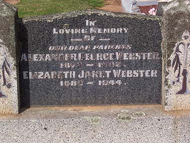 ELIZABETH JANET WEBSTER