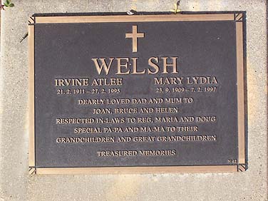 IRVINE ATTLEE WELSH