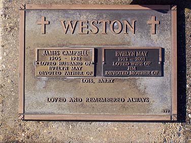 JAMES CAMPBELL WESTON