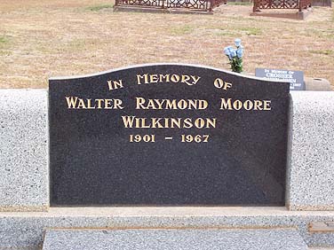 WALTER RAYMOND MOORE WILKINSON