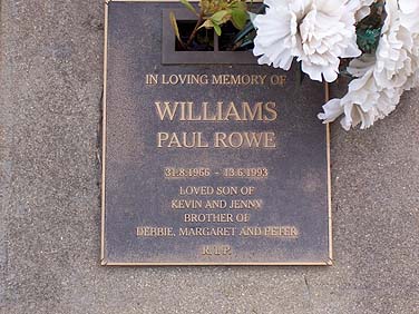 PAUL ROWE WILLIAMS