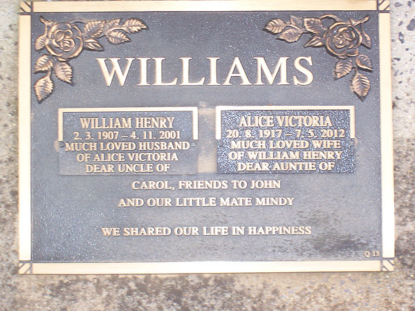 WILLIAM HENRY WILLIAMS
