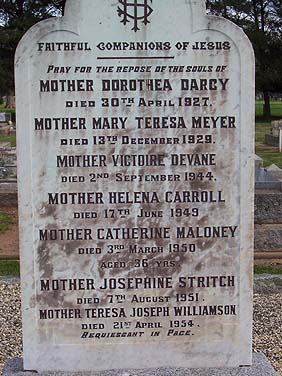 MOTHER TERESA JOSEPH WILLIAMSON