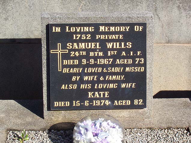 SAMUEL WILLS