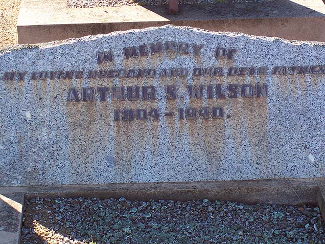 ARTHUR STUART WILSON