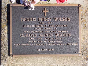 GLADYS AGNES WILSON