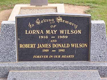 LORNA MAY WILSON