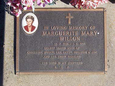 MARGUERITE MARY WILSON