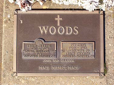 LESLIE CHARLES WOODS