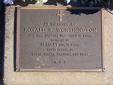 RONALD WORTHINGTON