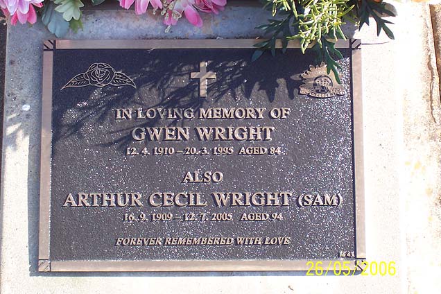 ARTHUR CECIL WRIGHT