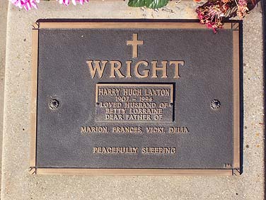 HAROLD HUGH LEXTON WRIGHT