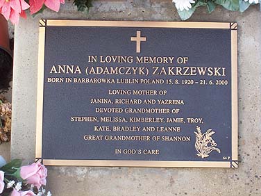 ANNA ZAKRZEWSKI