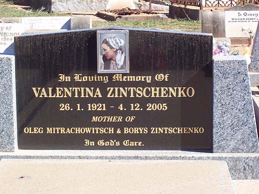 VALENTINA ZINTSCHENKO