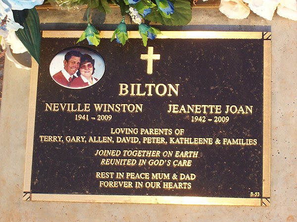 NEVILLE WINSTON BILTON