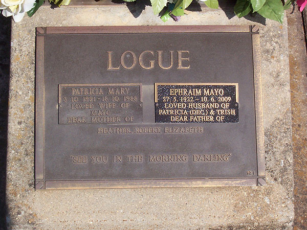 EPHRAIM MAYO CLARKE LOGUE
