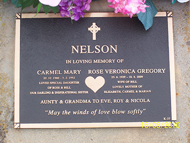 ROSE VERONICA NELSON