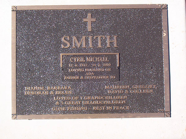 CYRIL MICHAEL SMITH