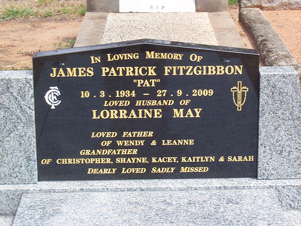 JAMES PATRICK FITZGIBBON