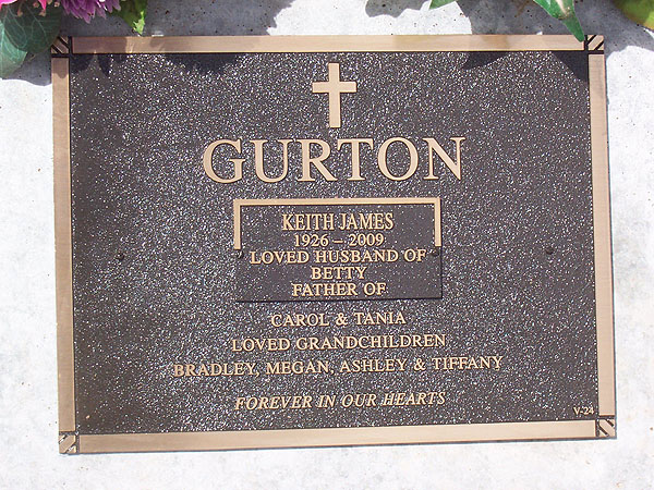 KEITH JAMES GURTON