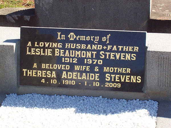 THERESA ADELAIDE STEVENS