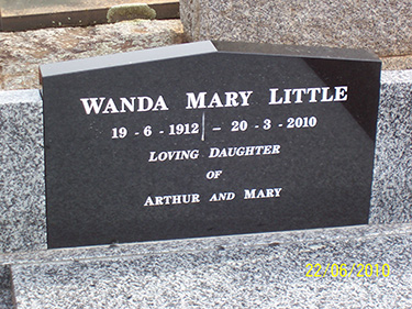 WANDA MARY LITTLE