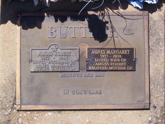 AGNES MARGARET BUTTLER