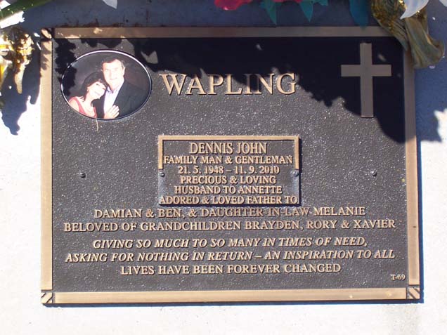 DENNIS JOHN WAPLING