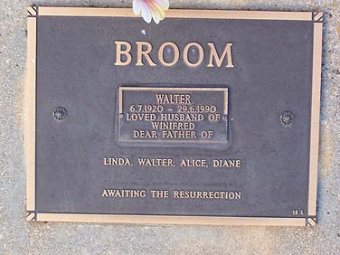 WALTER BROOM