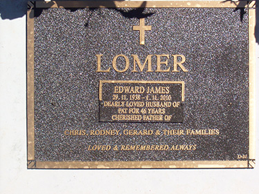 EDWARD JAMES LOMER