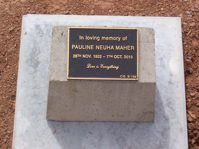 PAULINE NEUHA MAHER