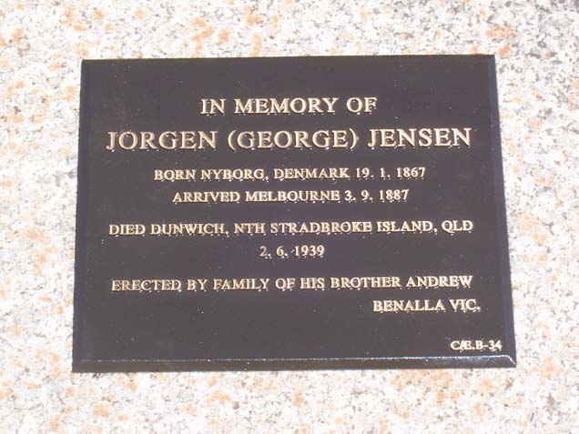 JORGEN ( GEORGE) JENSEN
