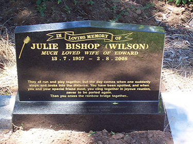 JULIE JOY BISHOP