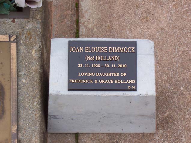 JOAN ELOUISE DIMMOCK