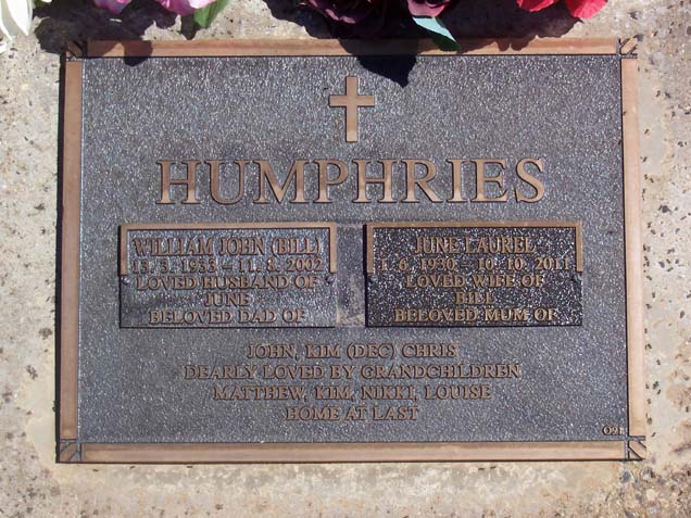 JUNE HUMPHRIES