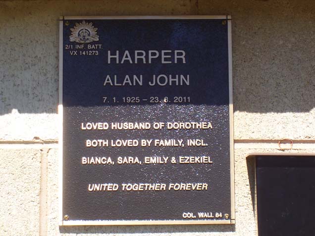 ALAN JOHN HARPER