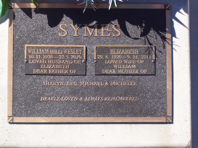 ELIZABETH SYMES
