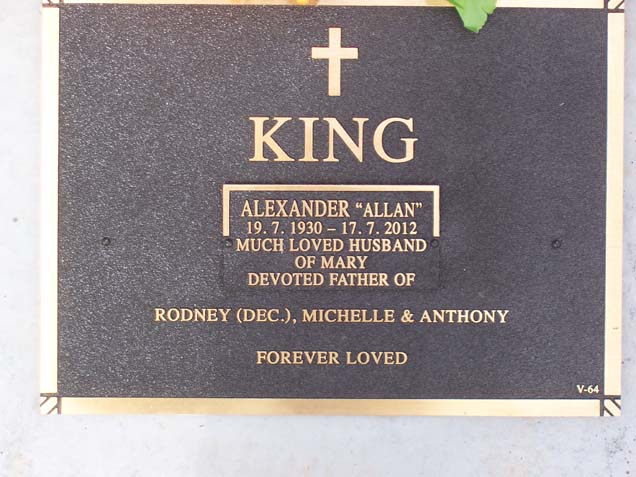 ALEXANDER ALLAN KING