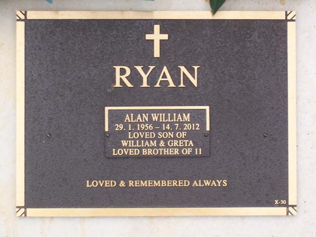 ALAN WILLIAM RYAN