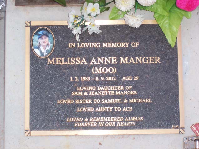 MELISSA ANNE MANGER