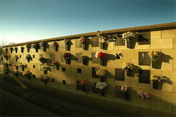 Benalla Cemetery, The Columbarium Wall