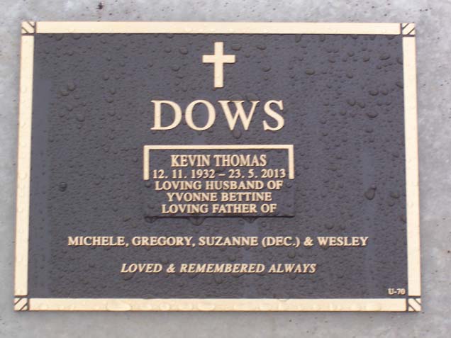 KEVIN THOMAS DOWS