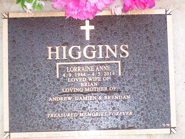 LORRAINE ANNE HIGGINS