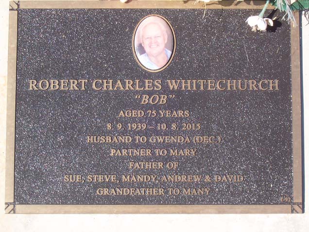 ROBERT CHARLES WHITECHURCH