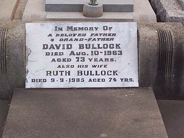 DAVID BULLOCK