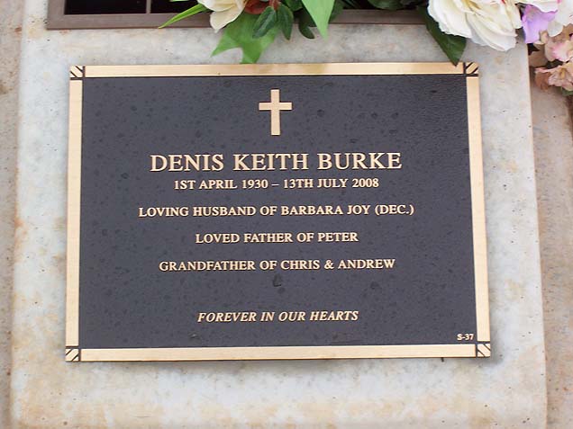 DENIS KEITH BURKE