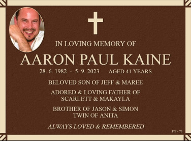 AARON PAUL KAINE