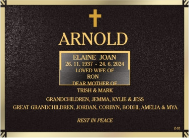 ELAINE JOAN ARNOLD