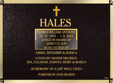 THOMAS WILLIAM ANTHONY HALES