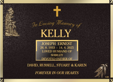 JOSEPH ERNEST KELLY